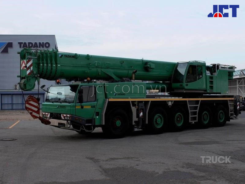 Hình ảnh xe cẩu bánh lốp 180 tấn Tadano faun atf 180-5