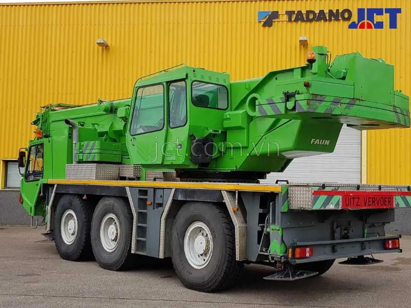 Hình ảnh xe cẩu bánh lốp 50 tấn Tadano Faun ATF 50-3