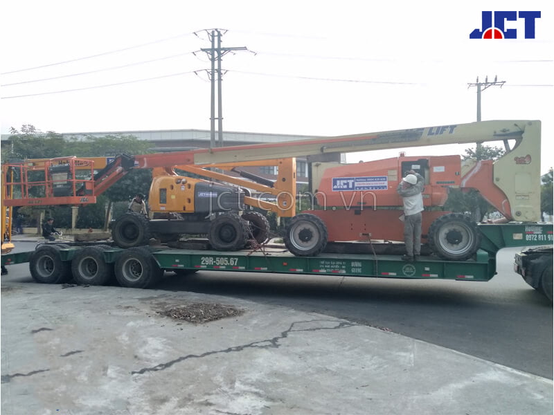 Cho thuê xe nâng người ở Bắc Giang