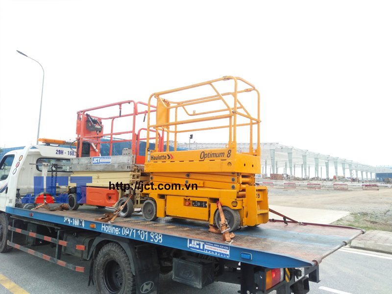 Cho thuê xe nâng người ở Bắc Giang