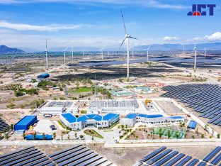 Trung Nam khánh thành nhà máy điện gió Nình Thuận
