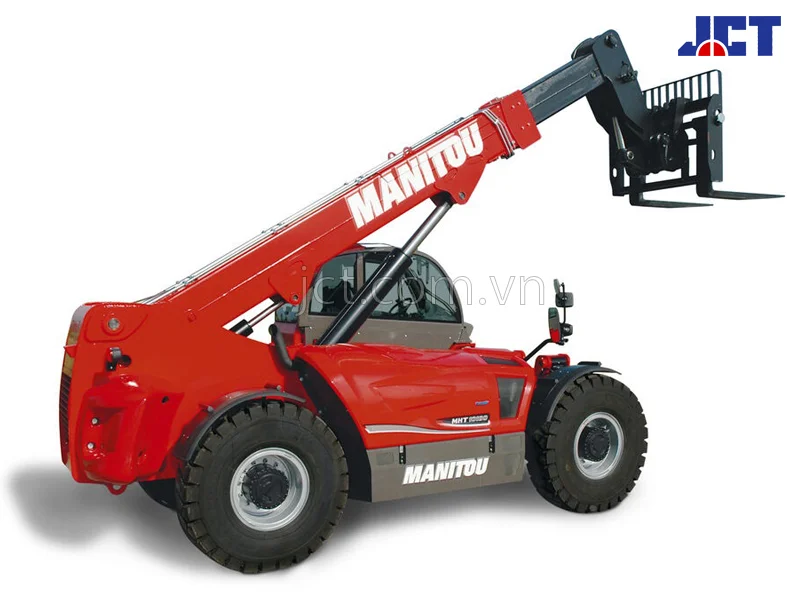 Xe nâng đa năng Manitou tham gia đấu thấu