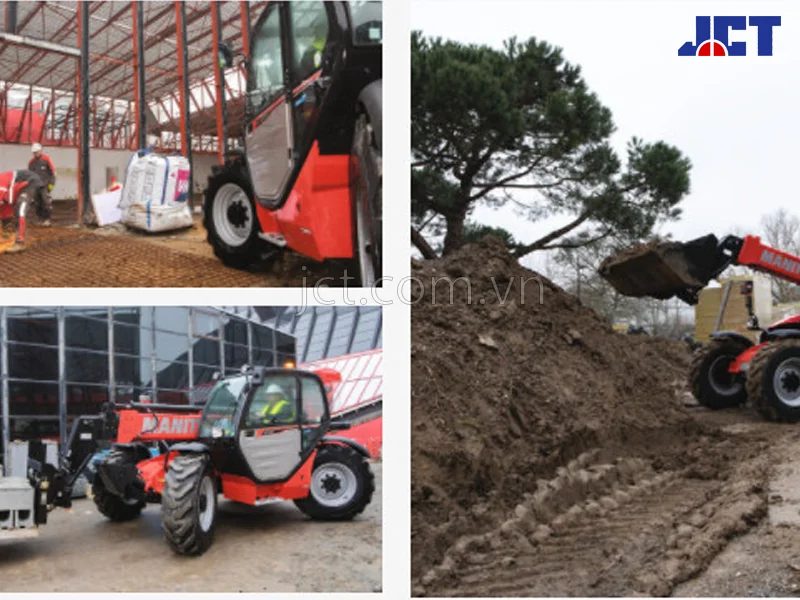 Xe nâng đa năng Telehandler MANITOU MT-X 1033
