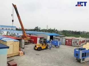 Cho thuê xe cẩu nâng hạ Container cho khách hàng cá nhân tại Bắc Giang