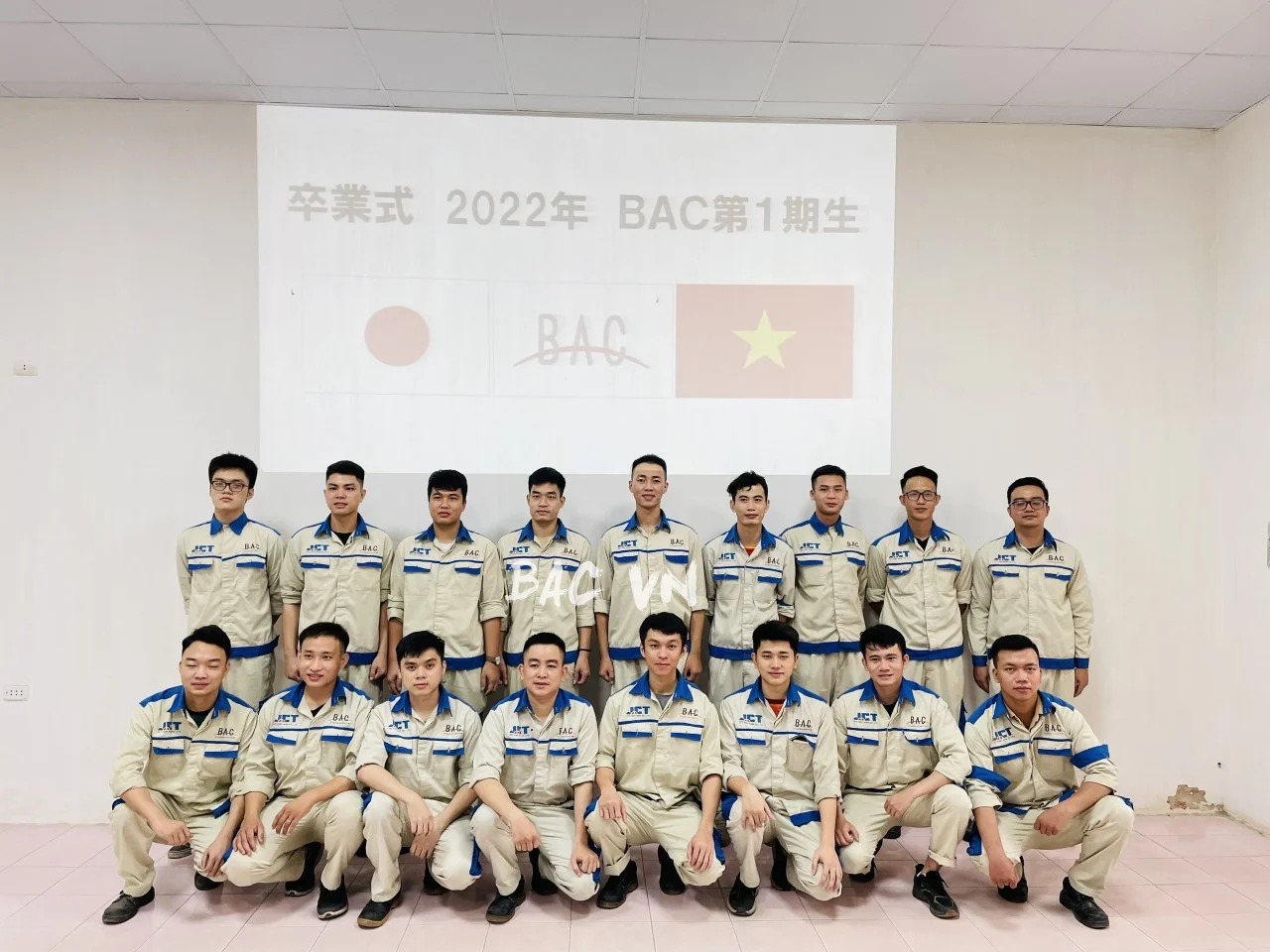 17 kỹ sư JCT-BAC xuất khẩu sang Nhật Bản làm việc 