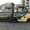 Xe nâng hàng Komatsu 5 tấn chạy dầu Nhật bãi