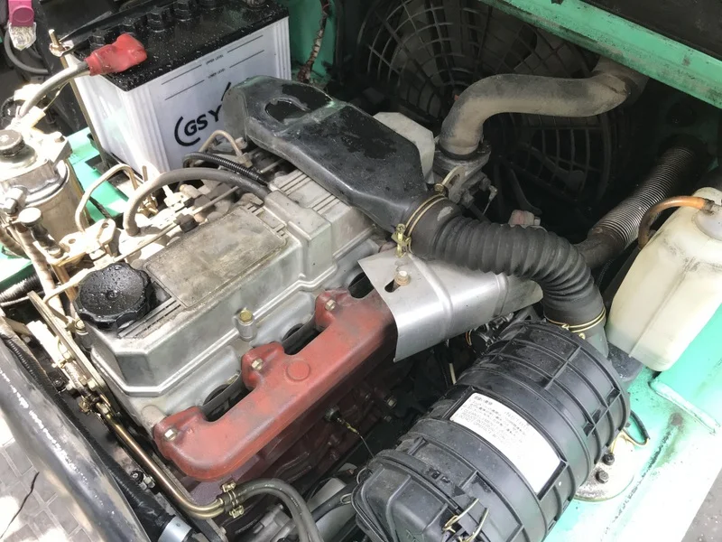 Xe nâng hàng Mitsubishi 2 tấn chạy dầu Nhật bãi